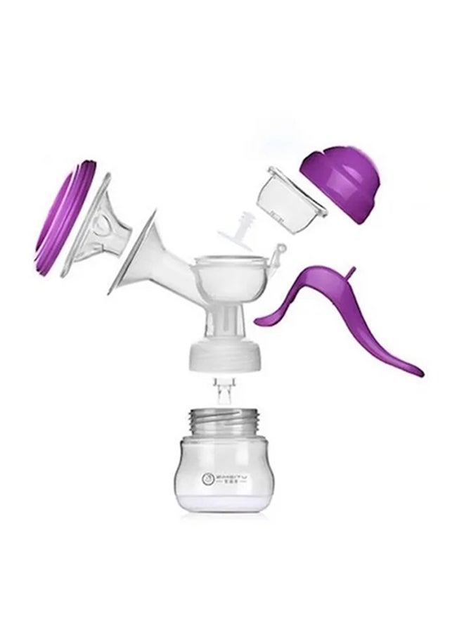Manual Silicone Portable Breast Pump With Pacifier And Accessories Set
