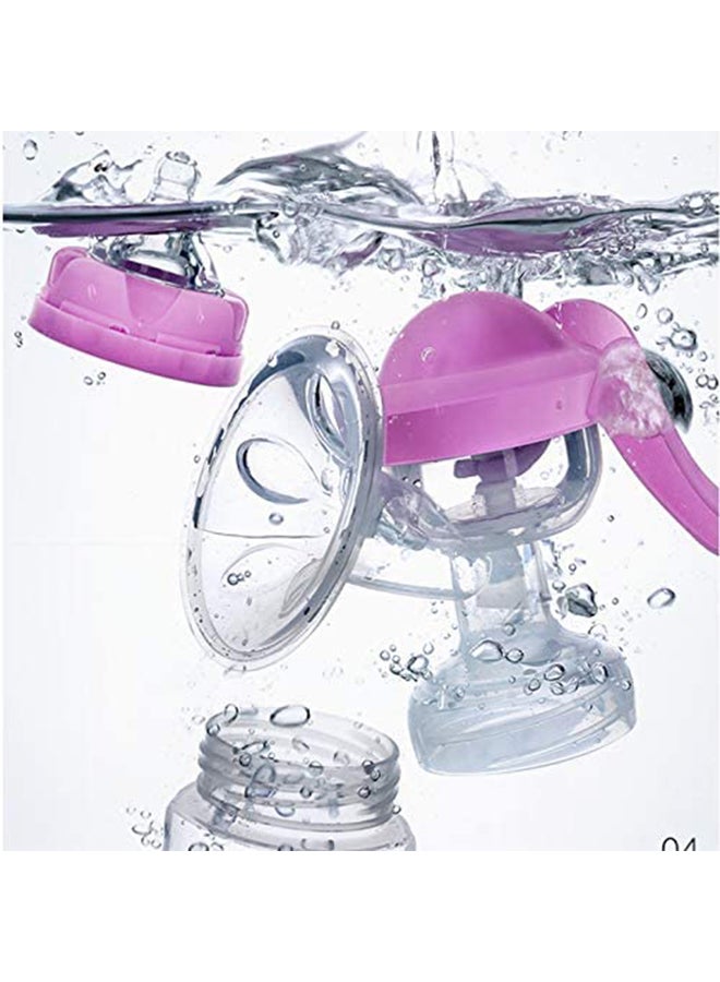 Manual Silicone Portable Breast Pump With Pacifier And Accessories Set