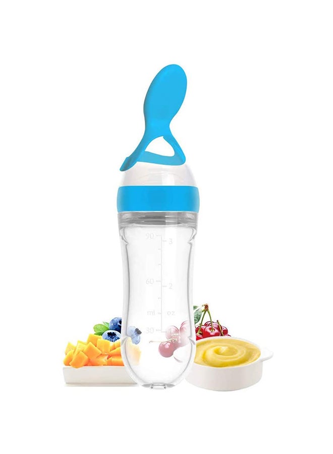 Generic - Silicone Squeeze Bottle Spoon For Baby Feeding - Image 1