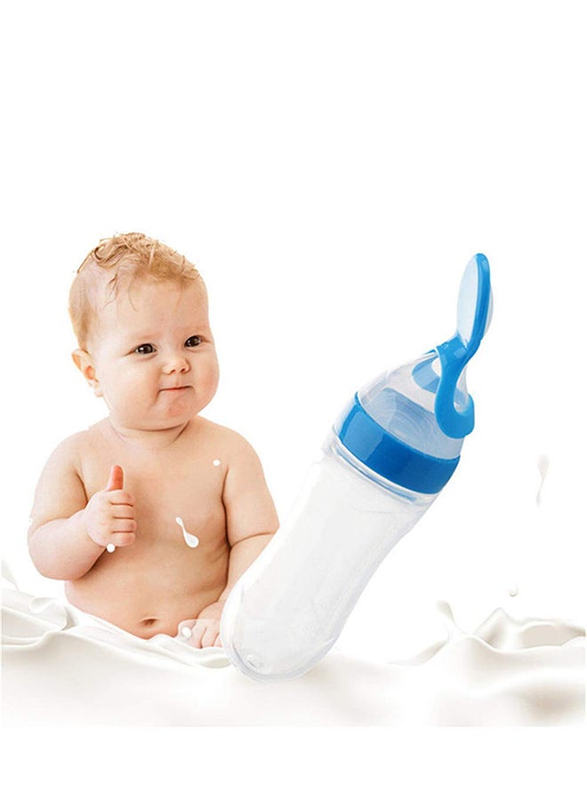 Generic - Silicone Squeeze Bottle Spoon For Baby Feeding - Image 1