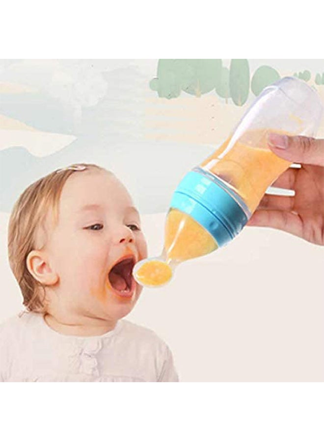 Generic - Silicone Squeeze Bottle Spoon For Baby Feeding - Image 1