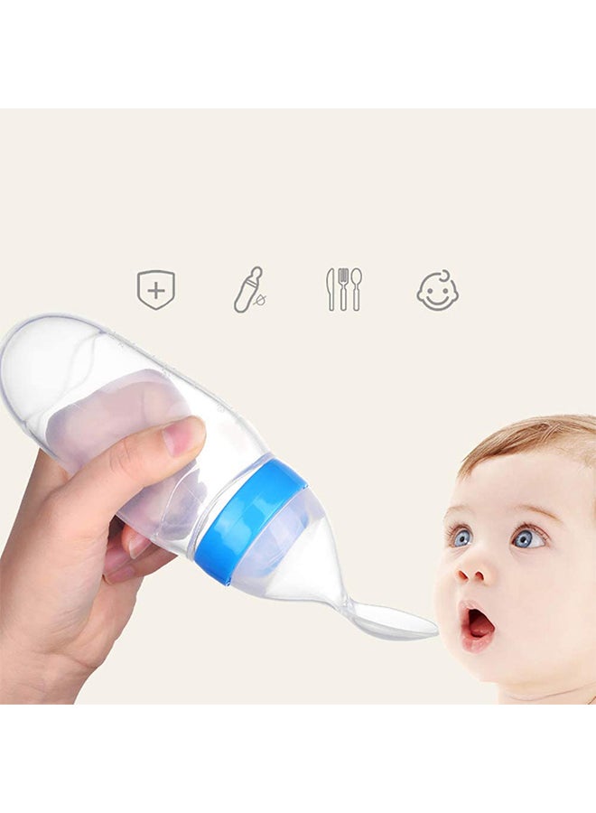 Generic - Silicone Squeeze Bottle Spoon For Baby Feeding - Image 1