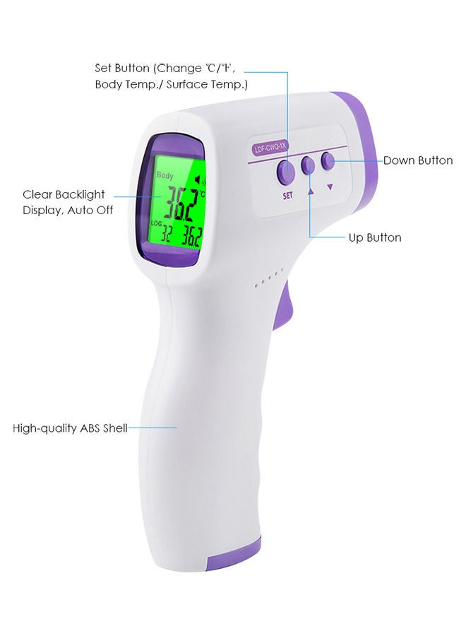 Generic - Digital Non- Contact Infrared Thermometer Forehead Body Temperature - Image 1