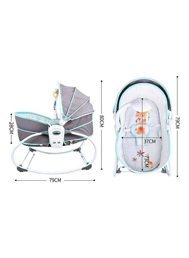 5 In 1 Multifunctional Portable Baby Rocker Bassinet - Image 2