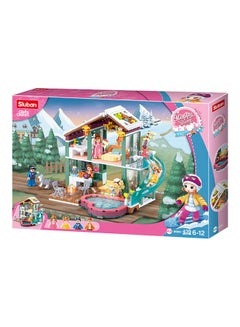 Sluban M38-B0961 439 Piece Winter Travel In Snow Resort 6_years 