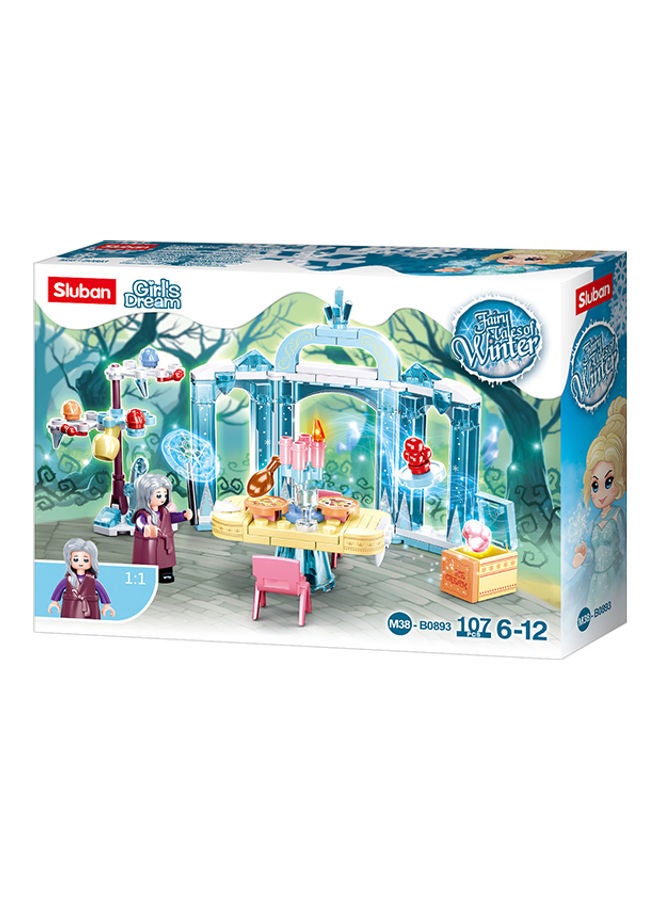 M38-B0893 107 Piece Fairy Tales Of Winter - Dinner 6+ Years