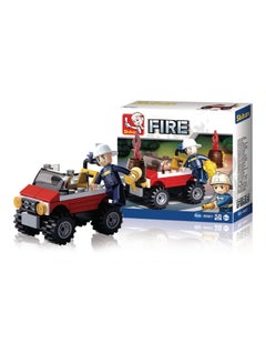 Sluban M38-B0621 58 Piece Fire Police Car 6_years 