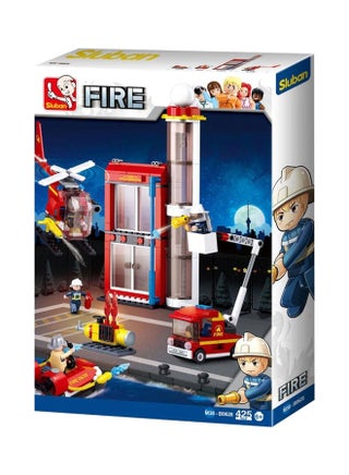 M38-B0628 425 Piece Fire Substation 6+ Years