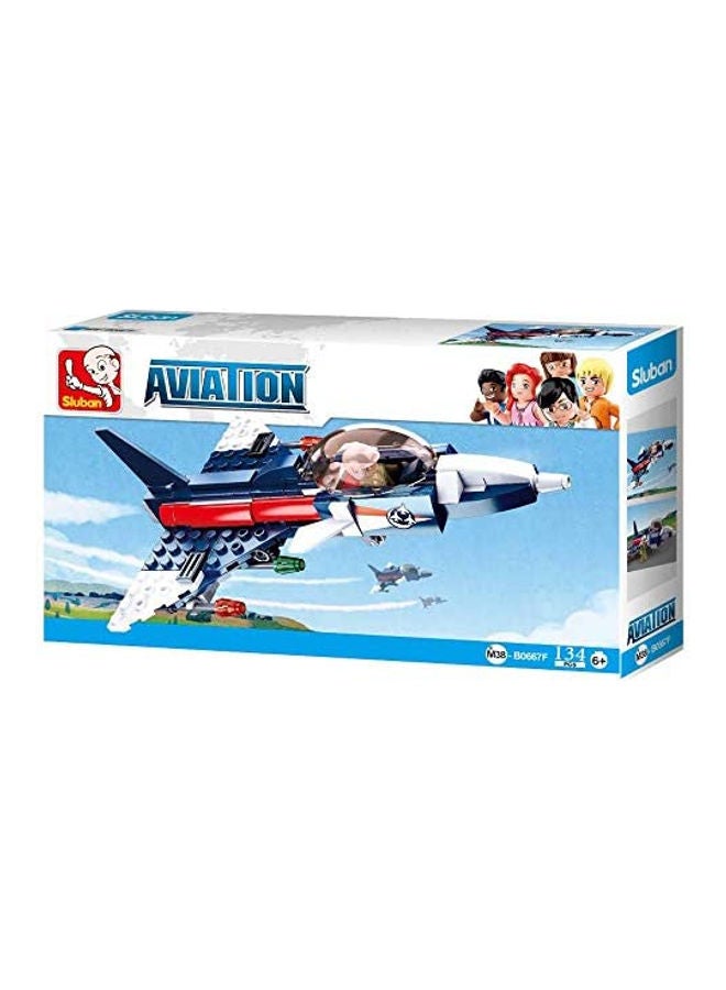 M38-B0667F 134 Piece Aviation Performance Plane 6+ Years