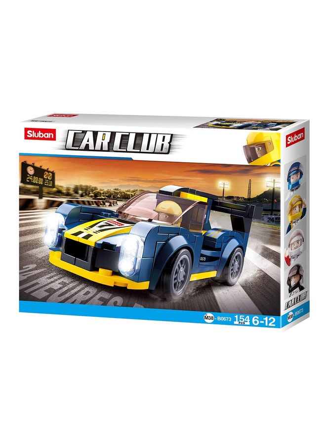 Sluban - M38-B0673 154 Piece Car Club Set 6+ Years - Image 1