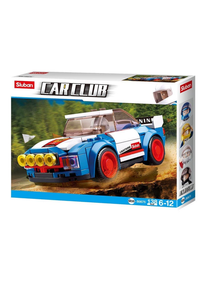 سلوبان - M38-B0675 138 Piece Car Club Rally Set 6+ Years - Image 1
