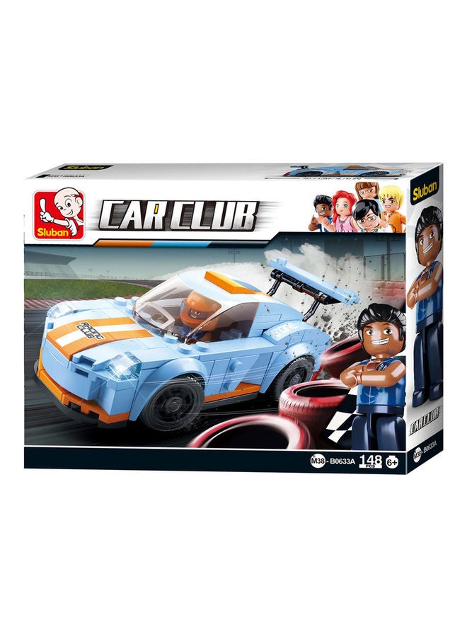 M38-B0633A 148 Piece Car Club Leopard 6+ Years