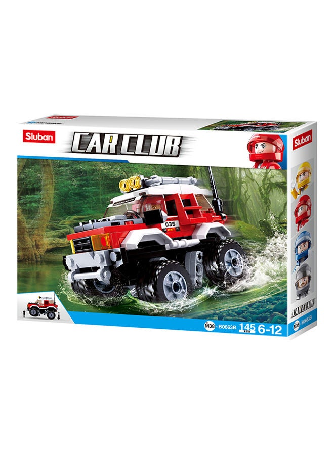 M38-B0663B 145 Piece Car Club Off Road 6+ Years