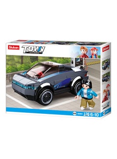 سلوبان M38-B0901 136 Piece Town Electric Car 6+ Years 