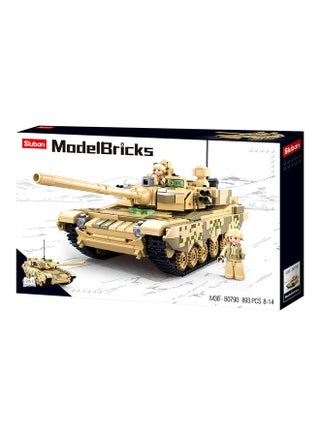 M38-B0790 893 Piece 2 in 1 Main Battle Tank 8+ Years - v1649769693/N53130714A_1