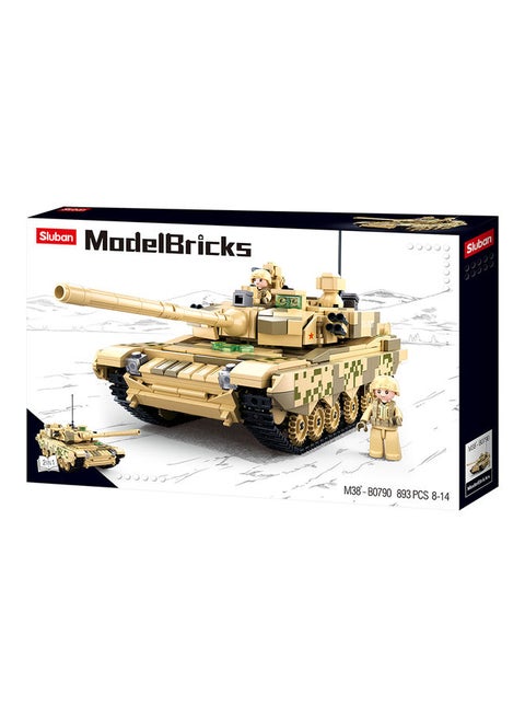 M38-B0790 893 Piece 2 in 1 Main Battle Tank 8+ Years