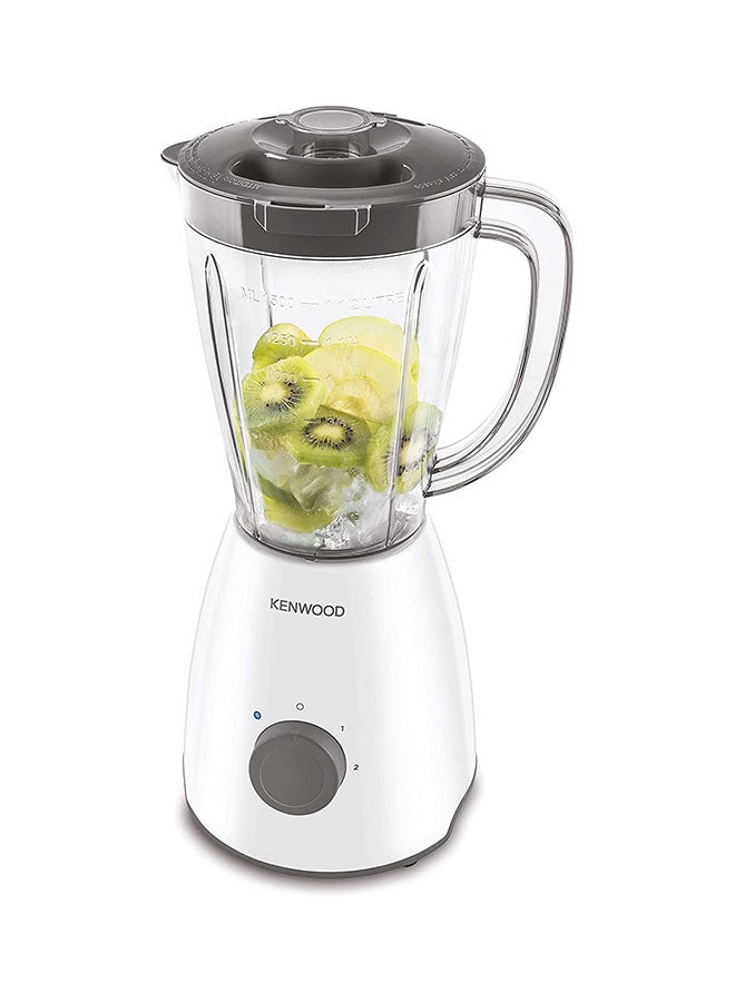 KENWOOD Blender Smoothie Maker With Multi Mill (Grinder/Chopper), Ice Crush Function 1.5 L 400.0 W BLP10.A0WH White/Grey/Clear  - Image 2
