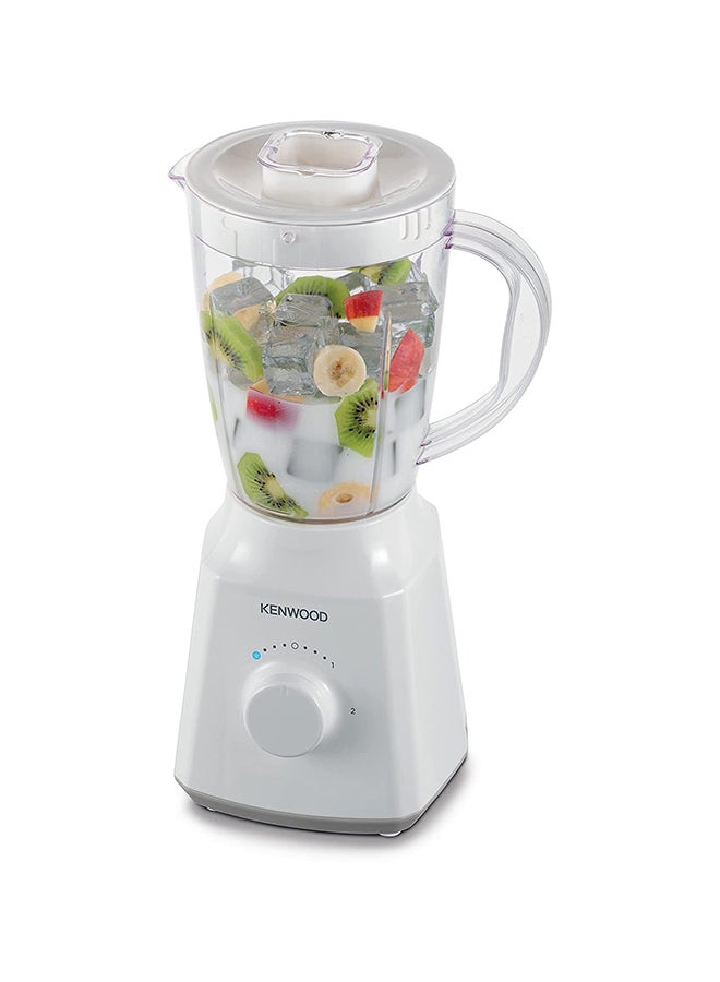 KENWOOD - Blender Smoothie Maker With Multi Mill (Grinder/Chopper), Ice Crush Function 1.5 L 300.0 W BLP05.150WH White - Image 1