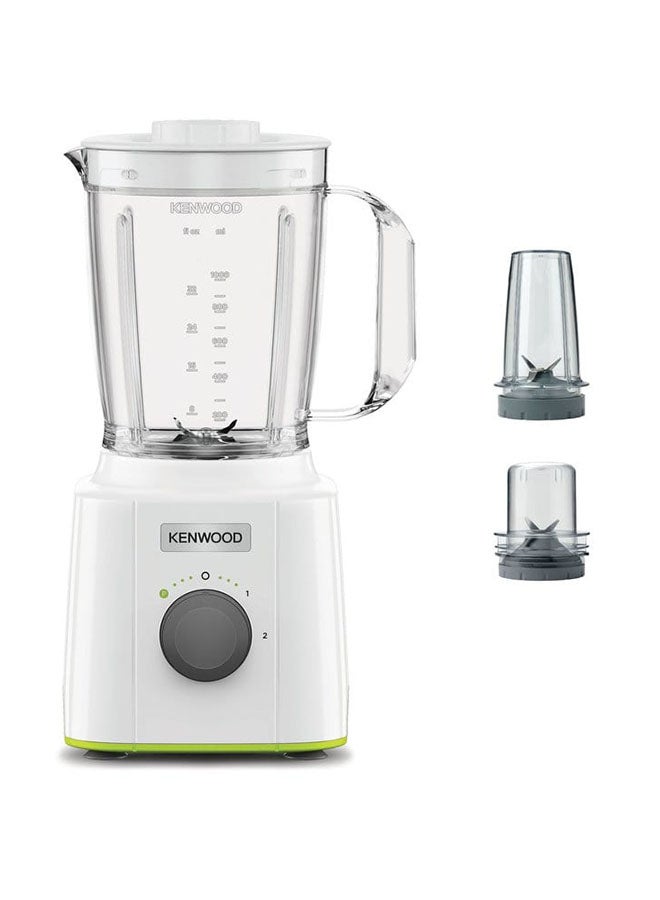 KENWOOD - Blender Smoothie Maker Blend-Xtract (Effortless and Efficient Blending) With Multi Mill (Grinder/Chopper) 350 W BLP31.D0WG White - Image 1