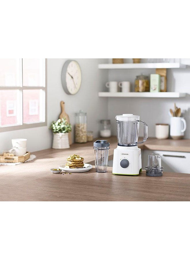 KENWOOD - Blender Smoothie Maker Blend-Xtract (Effortless and Efficient Blending) With Multi Mill (Grinder/Chopper) 350 W BLP31.D0WG White - Image 1