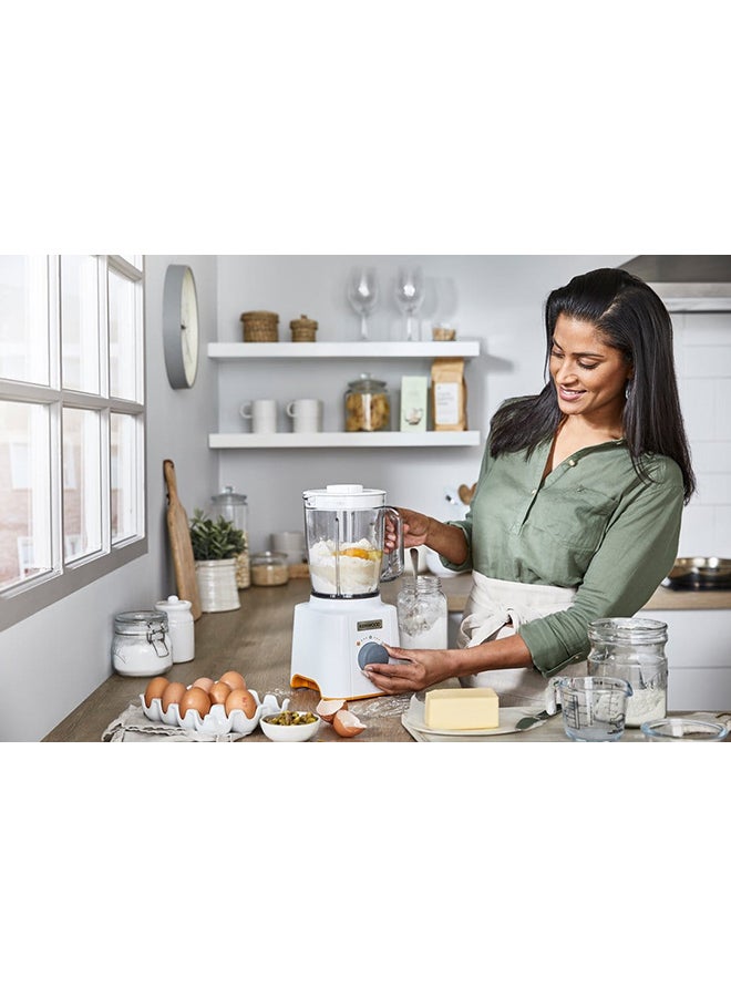 KENWOOD - Blender Smoothie Maker Blend-Xtract (Effortless and Efficient Blending) With Multi Mill (Grinder/Chopper) 350 W BLP31.D0WG White - Image 1