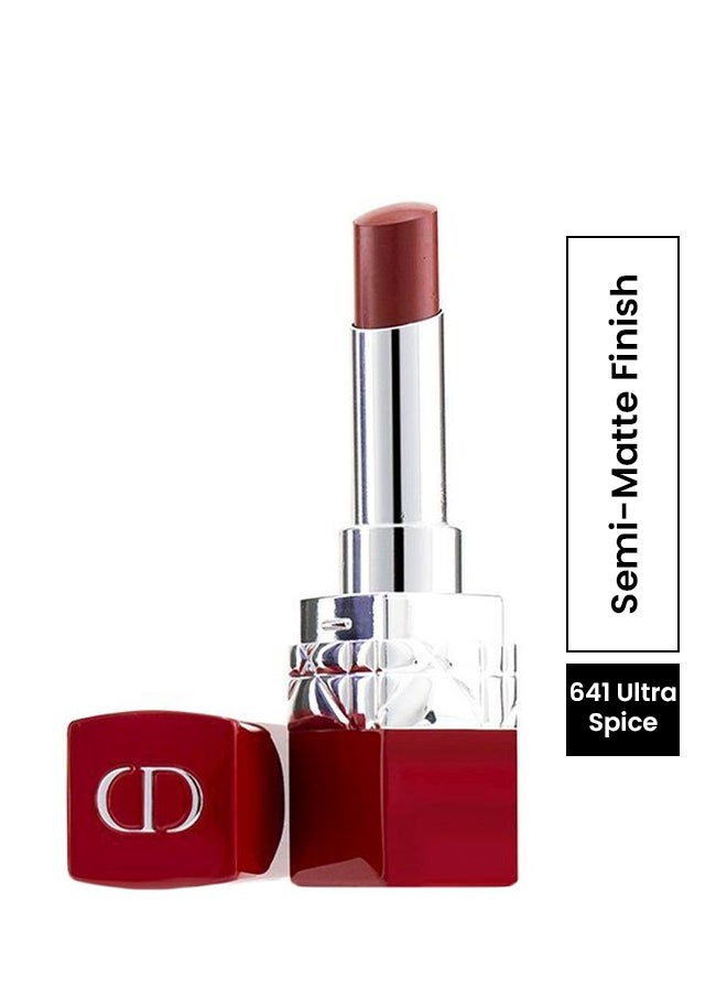 ديور أحمر الشفاه الغير لامع ألترا روج من روج ديور 641 ألترا سبايس - Image 1