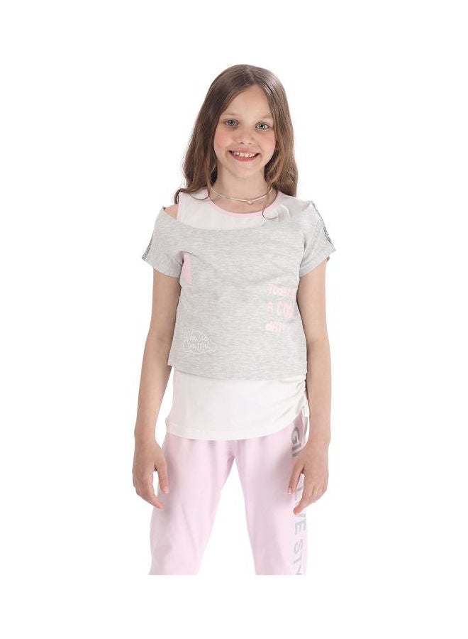 KTK by Katakit - printed short-sleeved shirt with pocket White - Image 1