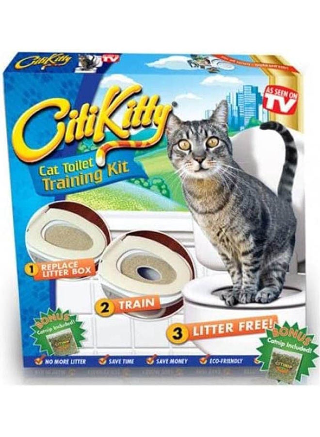 Cat Toilet Training Kit White - v1649834523/N53130935A_1