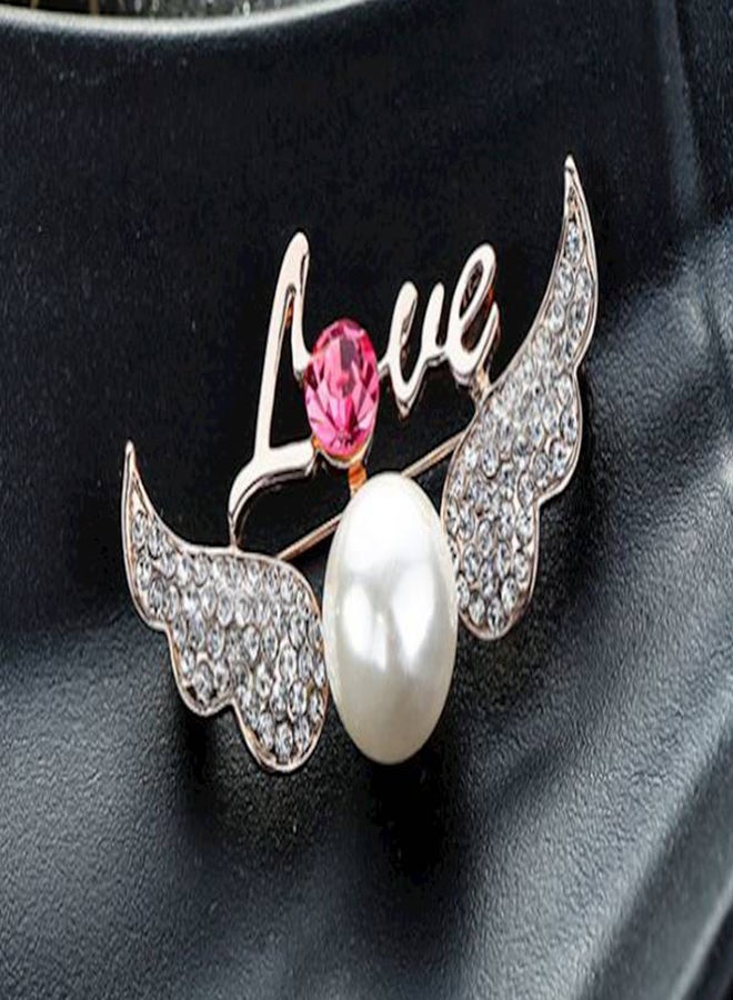 Generic - Pearl Studded Brooch - Image 1
