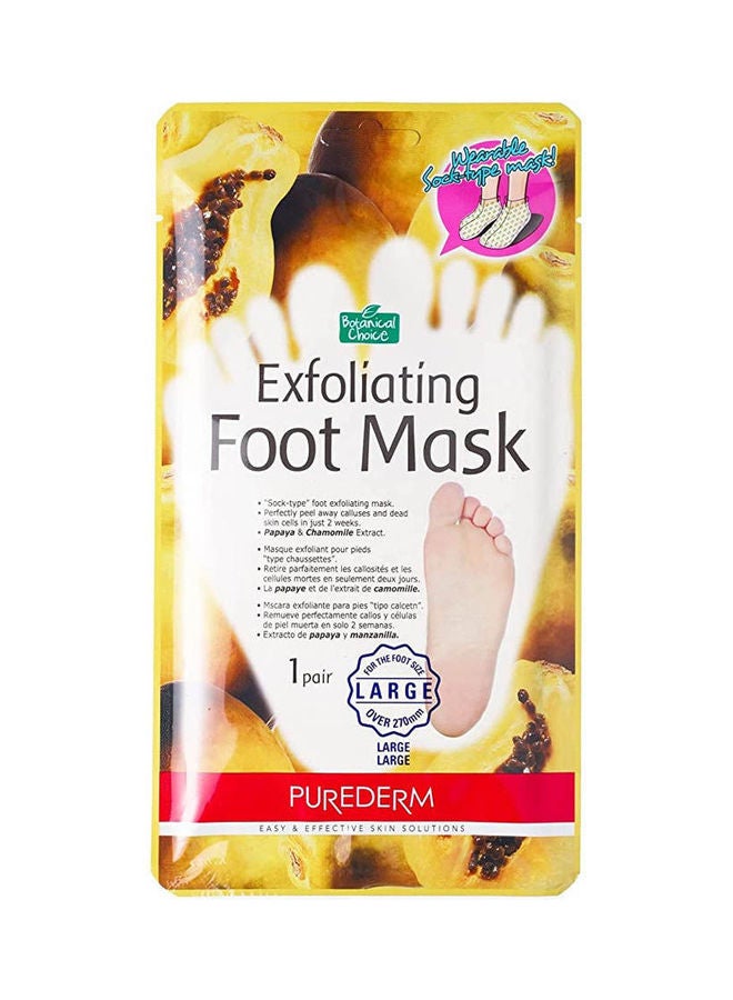 بيور ديرم Botanical Choice Exfoliating Foot Mask Multicolour