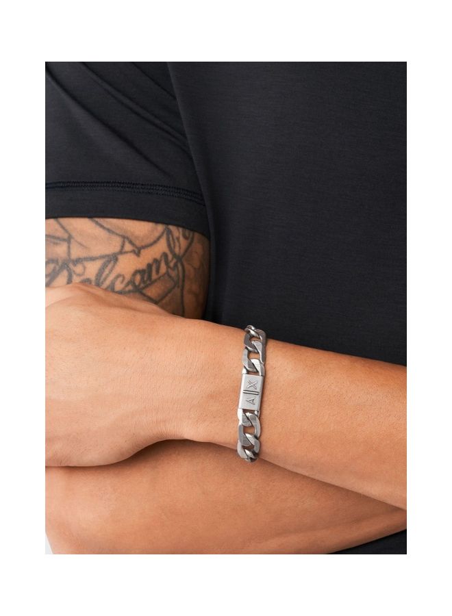 ارماني اكسشينج Men AXG0077040 Classic Bracelet - Image 3