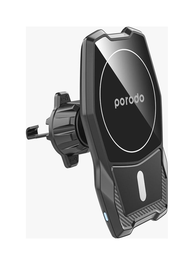 porodo Magsafe Wireless Car Mount Dual Stand Combo 15W  - Image 1