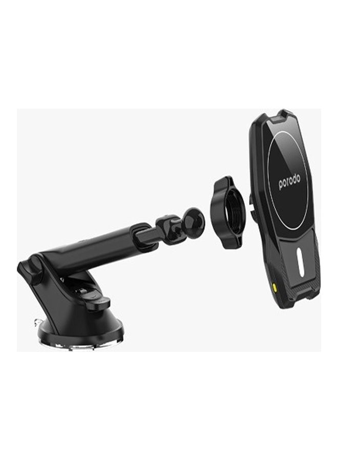 porodo Magsafe Wireless Car Mount Dual Stand Combo 15W  - Image 3