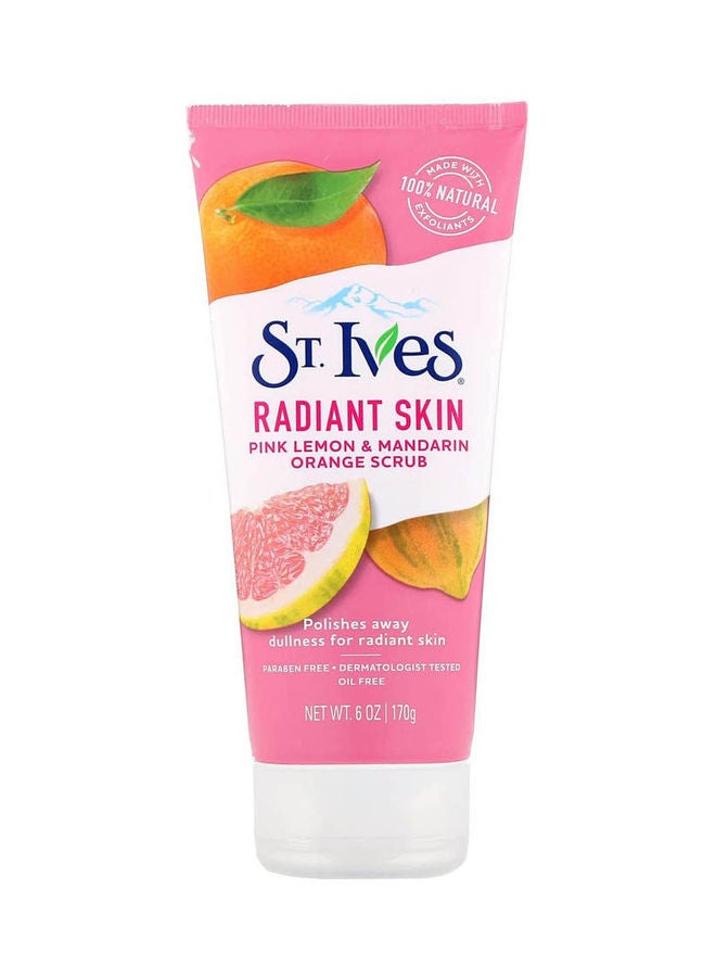 ST. Ives - Lemon And Mandarin Orange Scrub Pink 170grams - Image 1