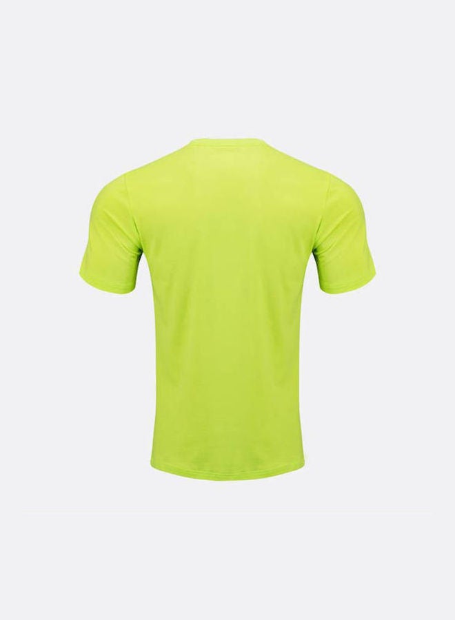 azeez Neon Quick Dry Breathable Athletic Shirt Yellow - Image 3