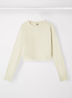 Sivvi x D'Atelier Long Sleeve T-Shirt Beige  - Image 1