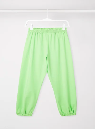 Sivvi x GenM Elasticated Baggy Joggers Green