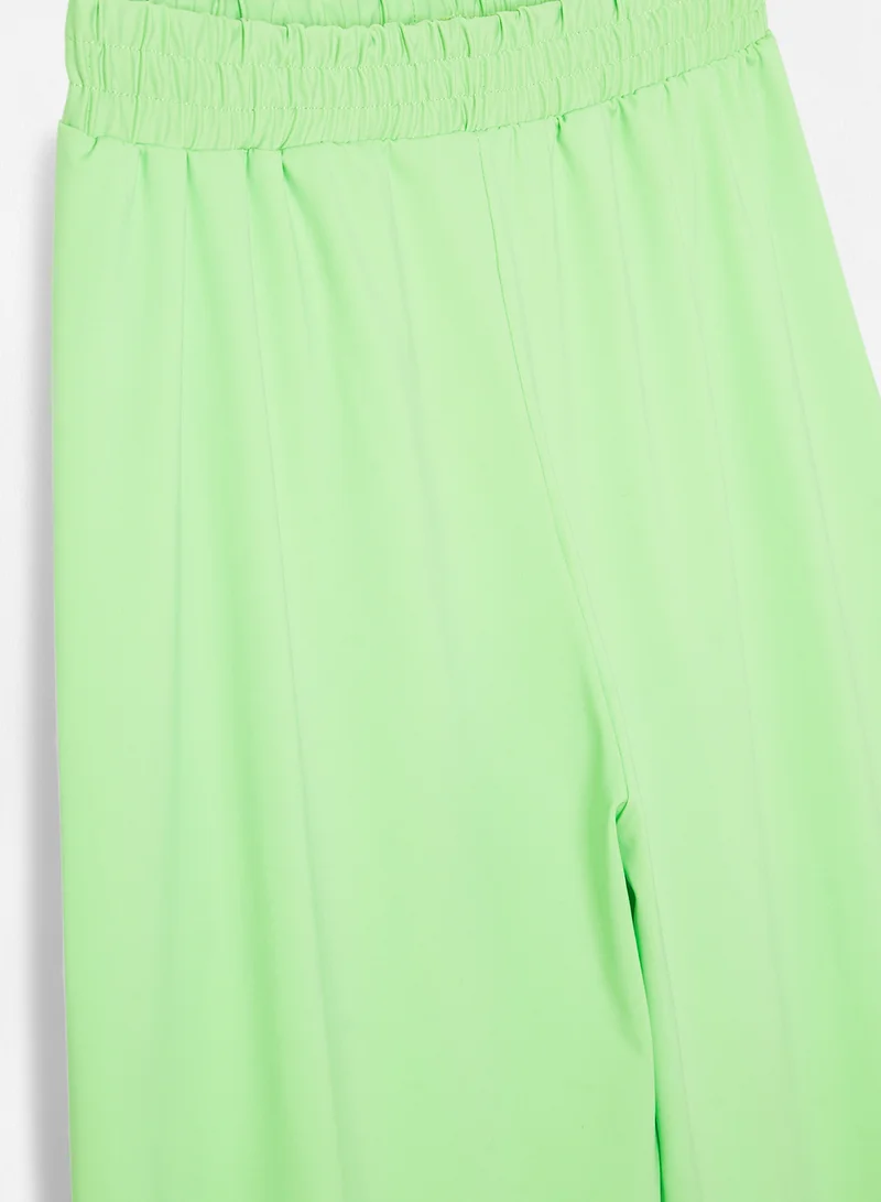 Sivvi x GenM Elasticated Baggy Joggers Green