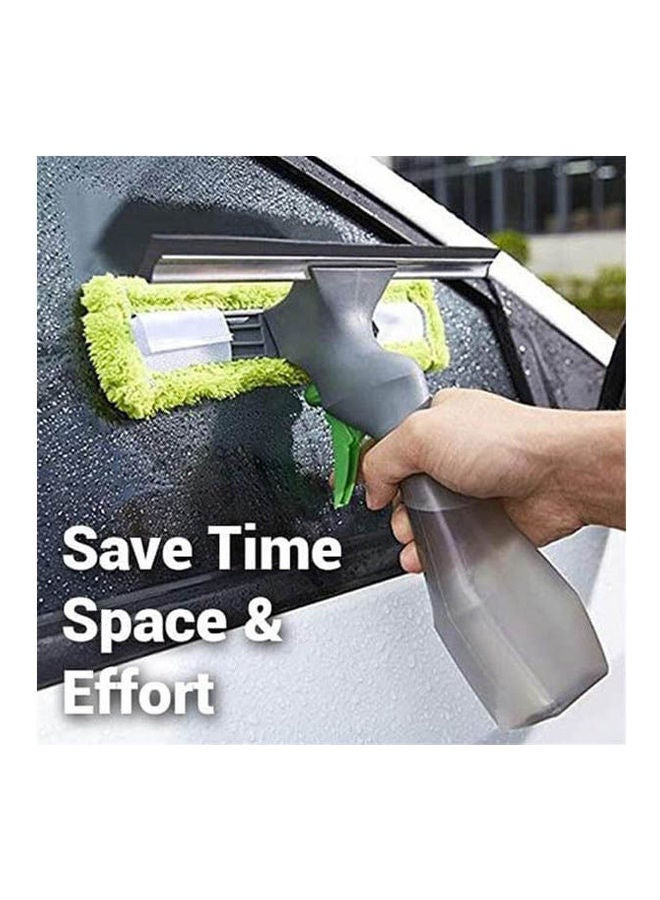 3 in 1 Window Glass Cleaner Spray Mop And Wiper Grey-Green - Image 1