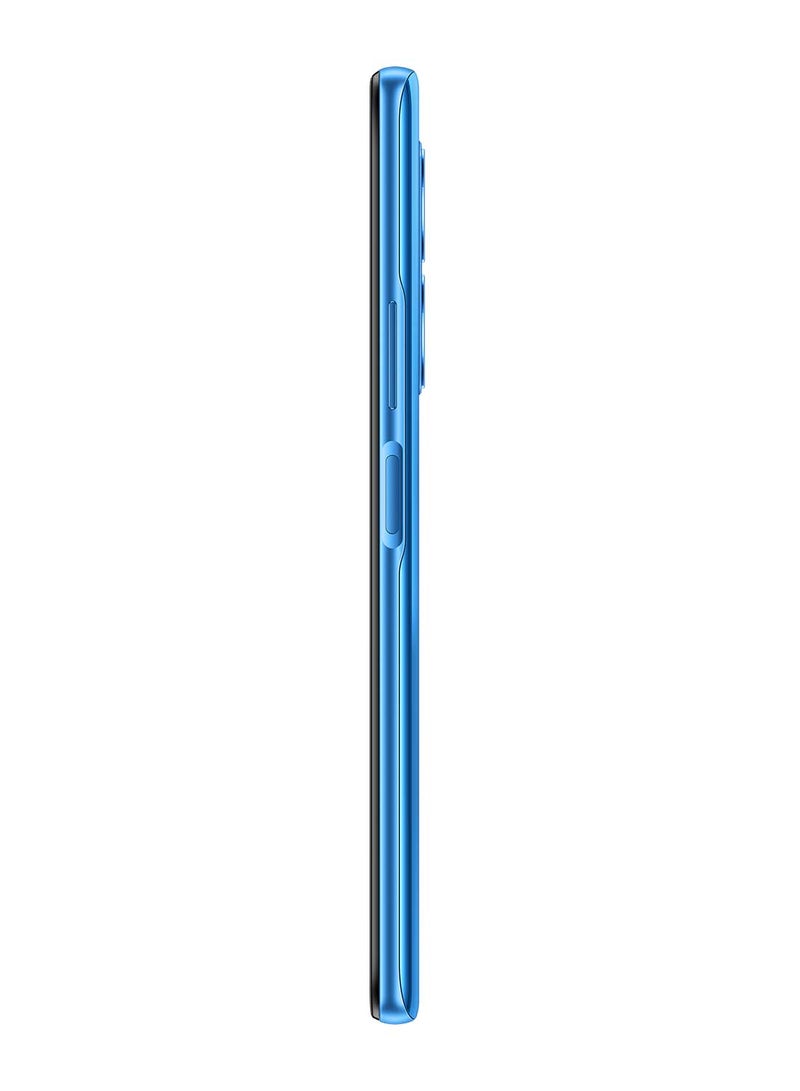 هونور - هاتف X7 ثنائي الشريحة بذاكرة رام 4 جيجابايت وذاكرة داخلية 128 جيجابايت وتقنية 4G بلون أزرق محيطي - إصدار عالمي - Image 1