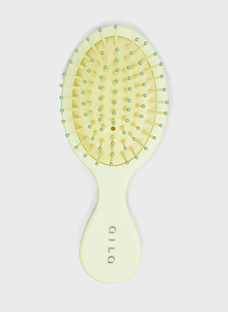 Aila Original Detangler Hair Brush Green - Image 1