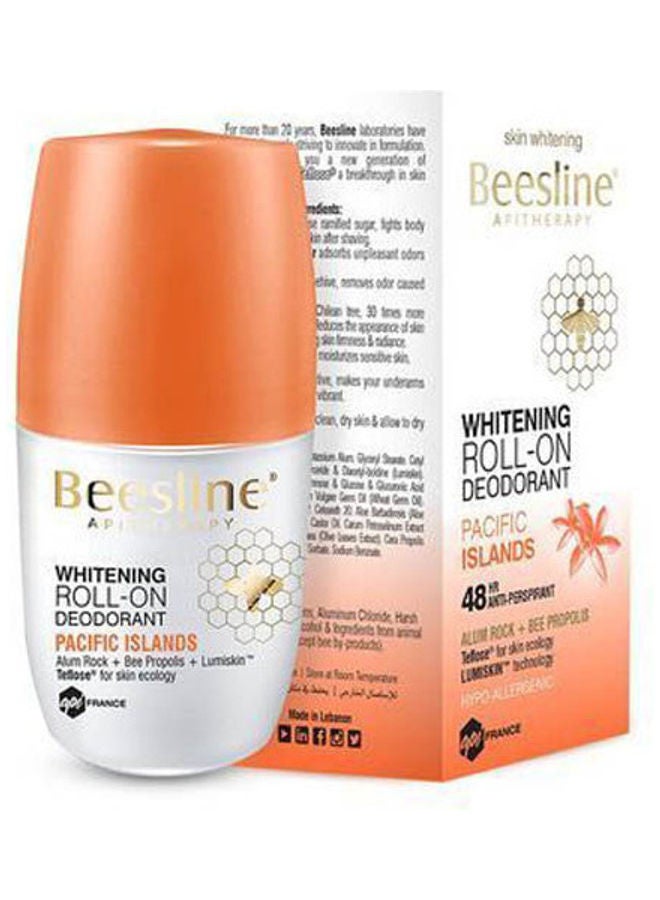 Beesline - Whitening Roll-On Deodorant Pacific Island Multicolour 50ml - Image 1