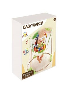 Adjustable Baby Walker With Soft, Comfy Seat Pad and Infant Jumper, 360 degrees