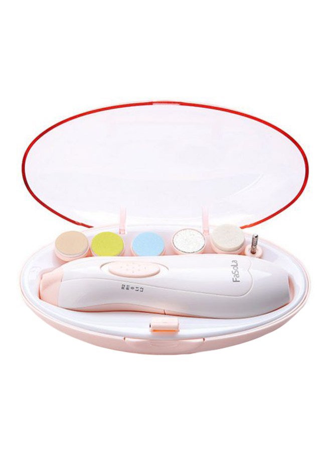 Generic Electric One Button And Adjustable Speed Baby Nail Trimmer Set With LED Light  - Image 1