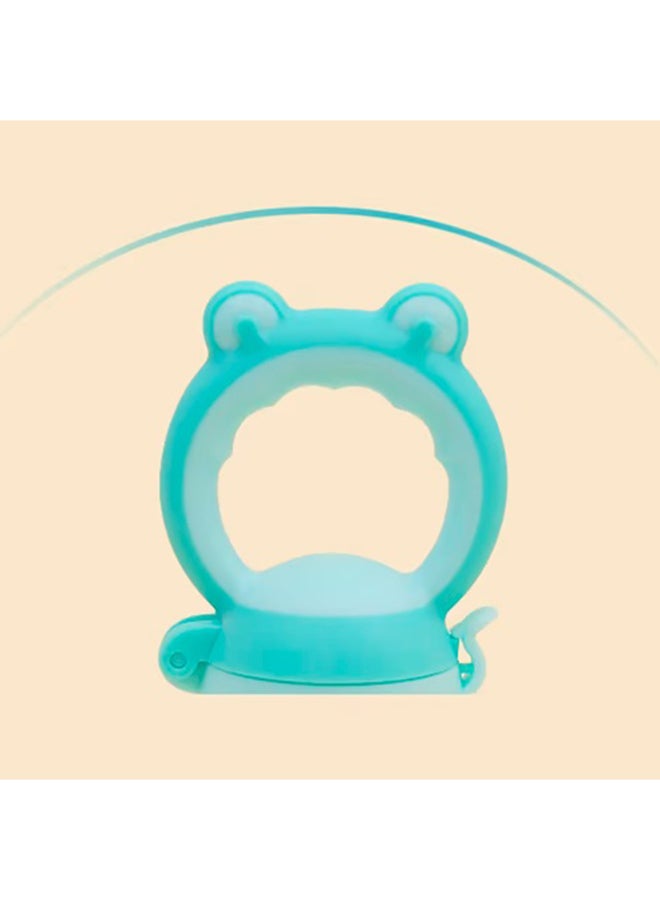 Small Convenient Silicone Fresh Fruit And Vegetable Teething Feeder For Kids - Green - Image 4