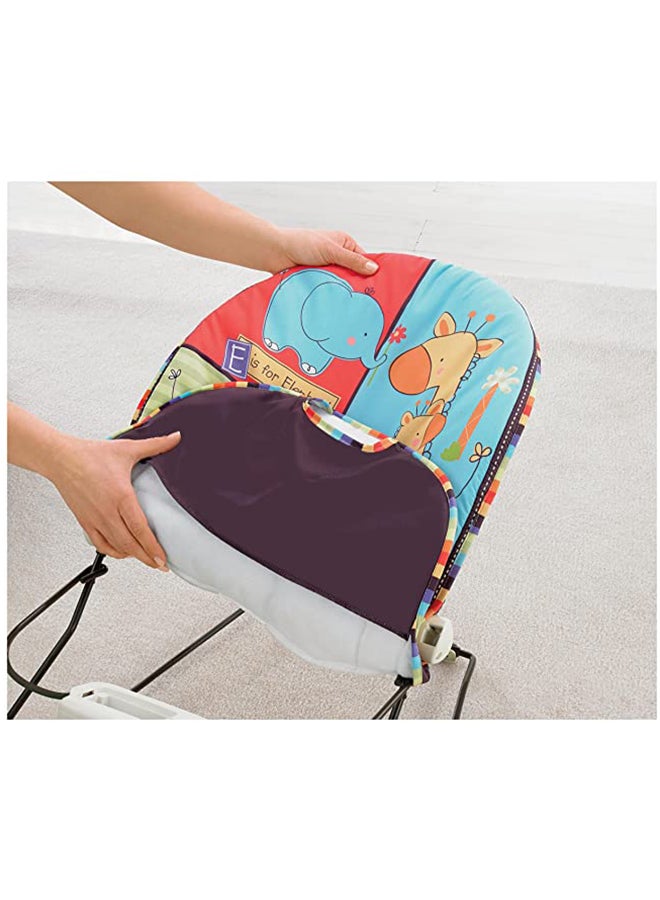 BLUE CARE - Baby Multipurpose Luv You Zoo Platime Rocker Chair With Vibration And Music - Multicolour - Image 1
