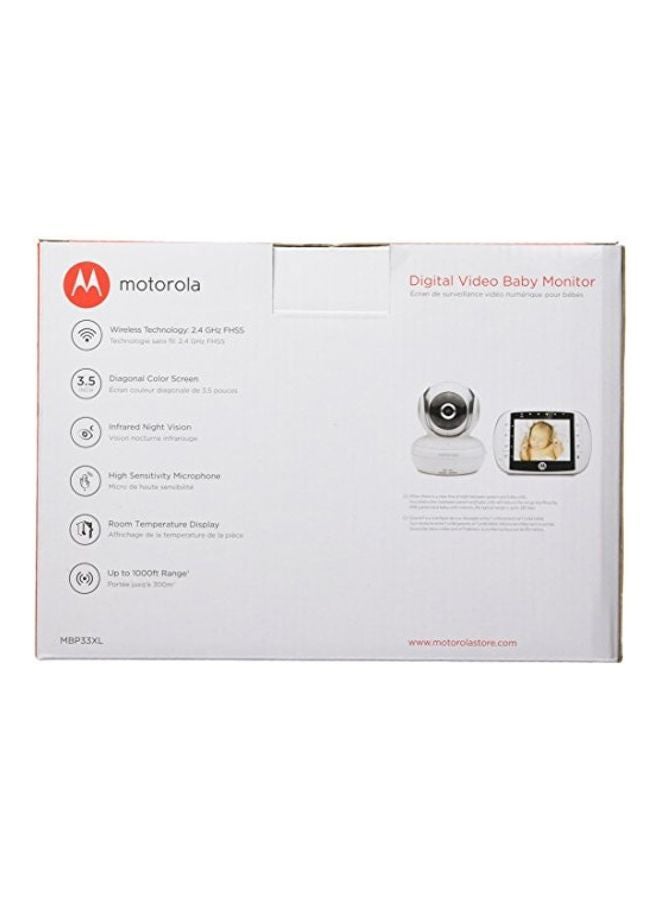 Motorola Baby - 2-Piece Digital Video Baby Monitor Set With Digital Zoom, Two-way Audio, and Room Temperature Display - Image 1