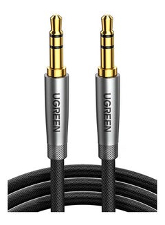 1M 3.5mm Audio Cable Aux Cable Braided Male to Male Stereo Auxiliary Aux Jack for iPhone iPad Samsung Smartphones Tablets Car Home Stereos Headphones Speaker Black