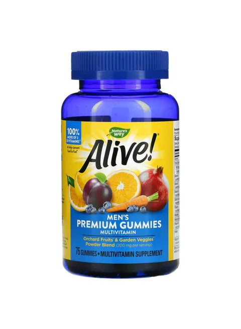 Alive Gummy Vitamins - 75 Capsules