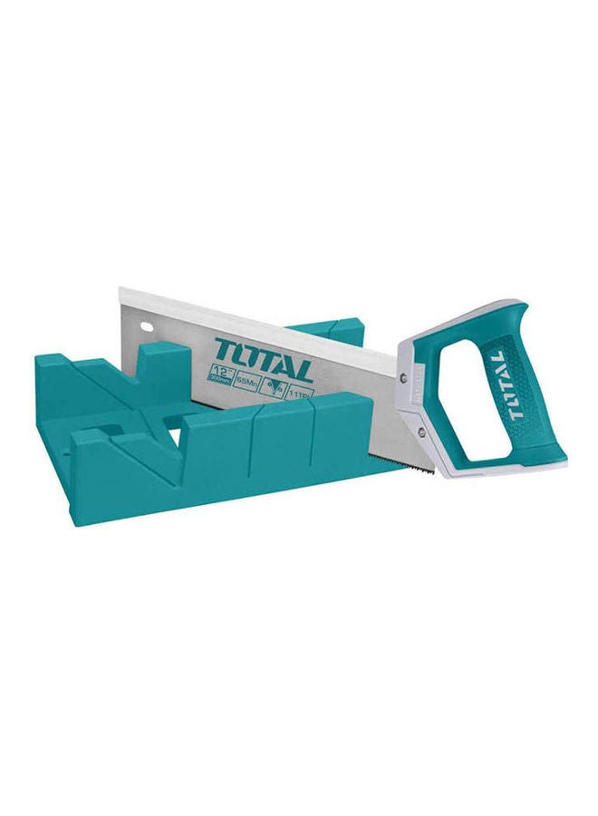 توتال Mitre Box And Back Saw Set Multicolour 